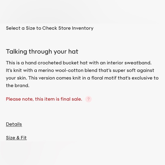 Sunday Best Theodore bucket hat - Picture 7 of 8